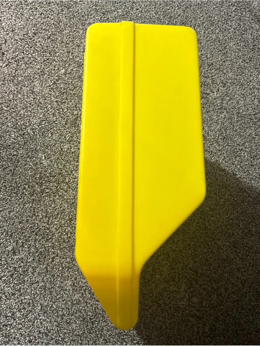Pro-Index System Yellow Hard Storage Carrying Case Used Fogged Scratching